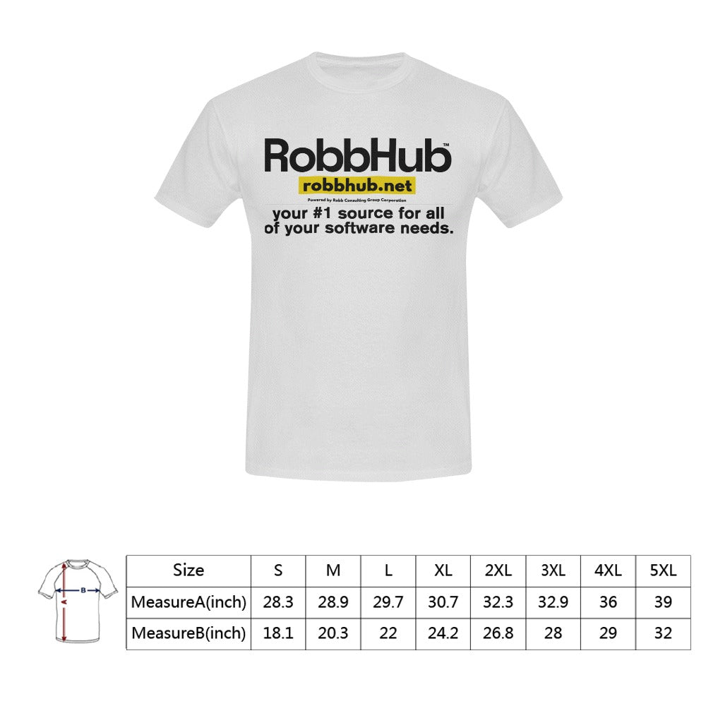 RobbHub Logo T-Shirt (White)