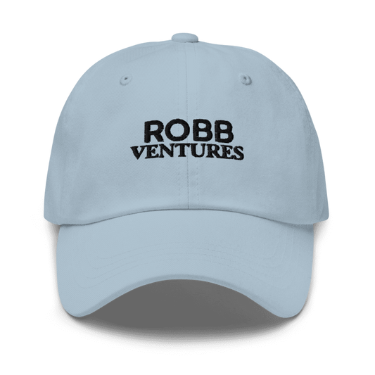 Robb Ventures Classic Dad Cap - Light Blue
