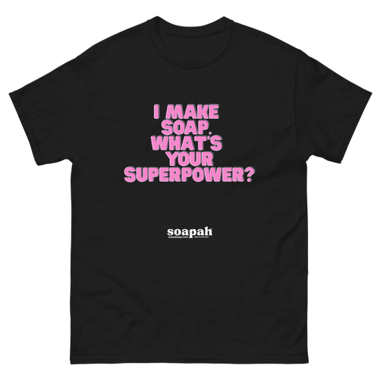 Soapah "I Make Soap" Unisex T-Shirt - Black