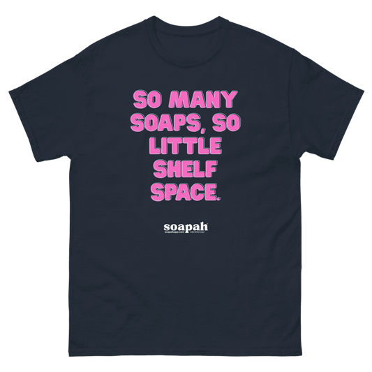 Soapah "So Many Soaps" Unisex T-Shirt - Navy