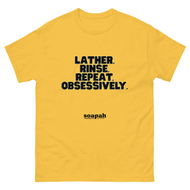 Soapah "Lather" Unisex T-Shirt - Gold