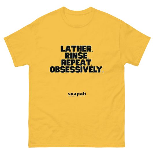 Soapah "Lather" Unisex T-Shirt - Gold
