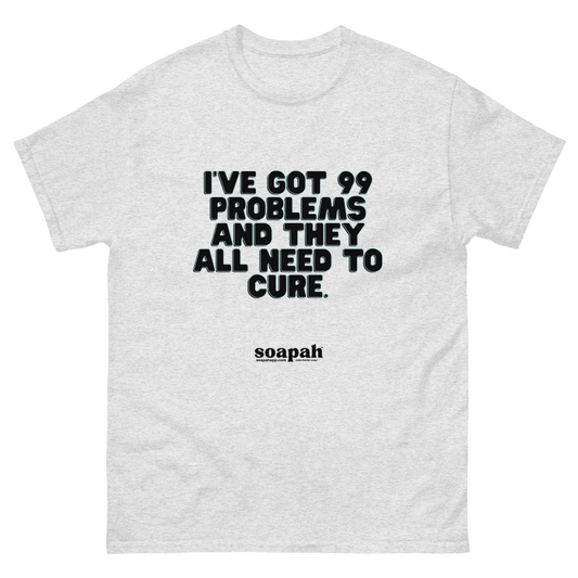 Soapah "99 Problems" Unisex T-Shirt - Ash