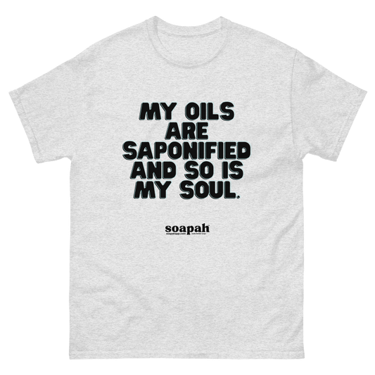 Soapah "Saponified Soul" Unisex T-Shirt - Ash