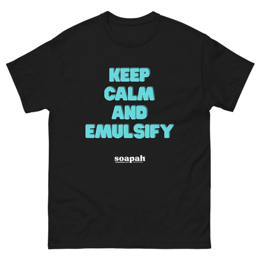 Soapah "Keep Calm" Unisex T-Shirt - Black