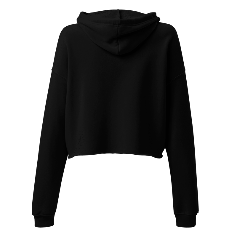 Soapah Women's Cropped Hoodie - Black