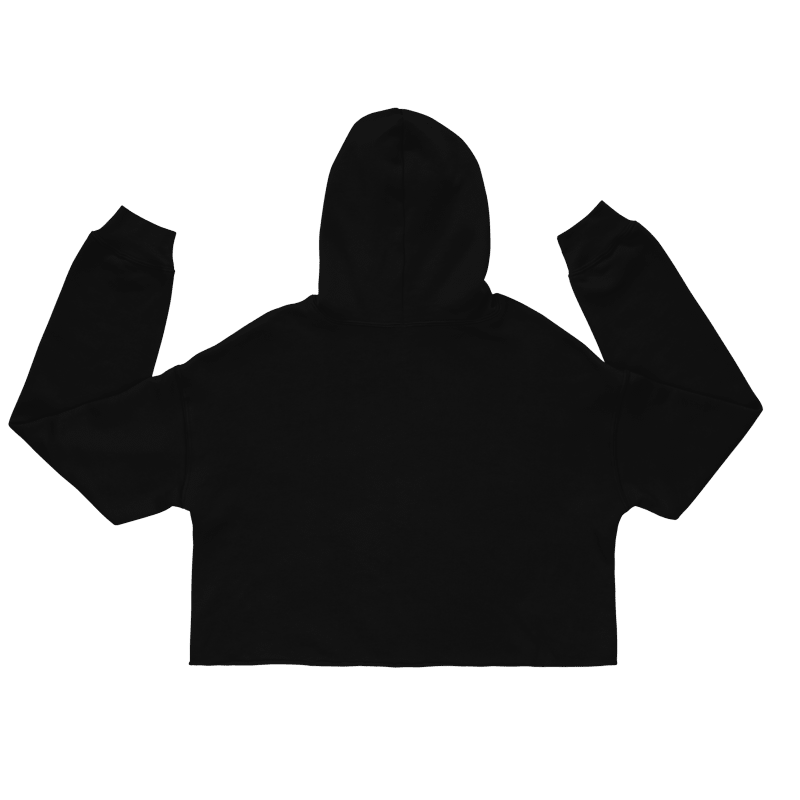 Soapah Women's Cropped Hoodie - Black