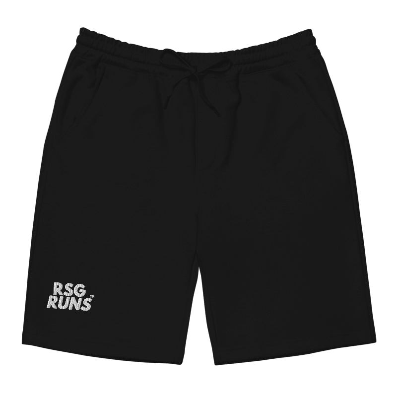 RSG Runs Men's Fleece Shorts (Black)