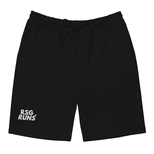RSG Runs Men's Fleece Shorts (Black)