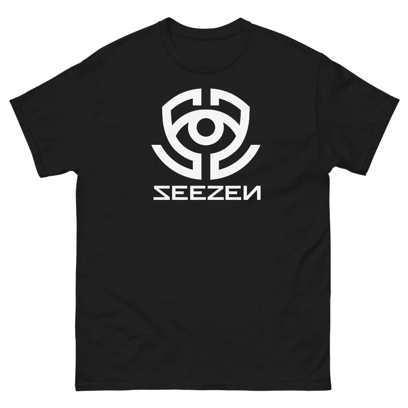 Seezen Unisex Classic Tee - Black