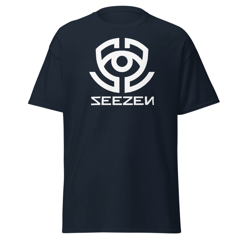 Seezen Unisex Classic Tee - Navy