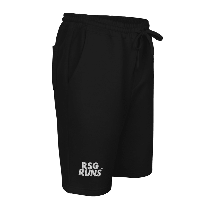 RSG Runs Men's Fleece Shorts (Black)