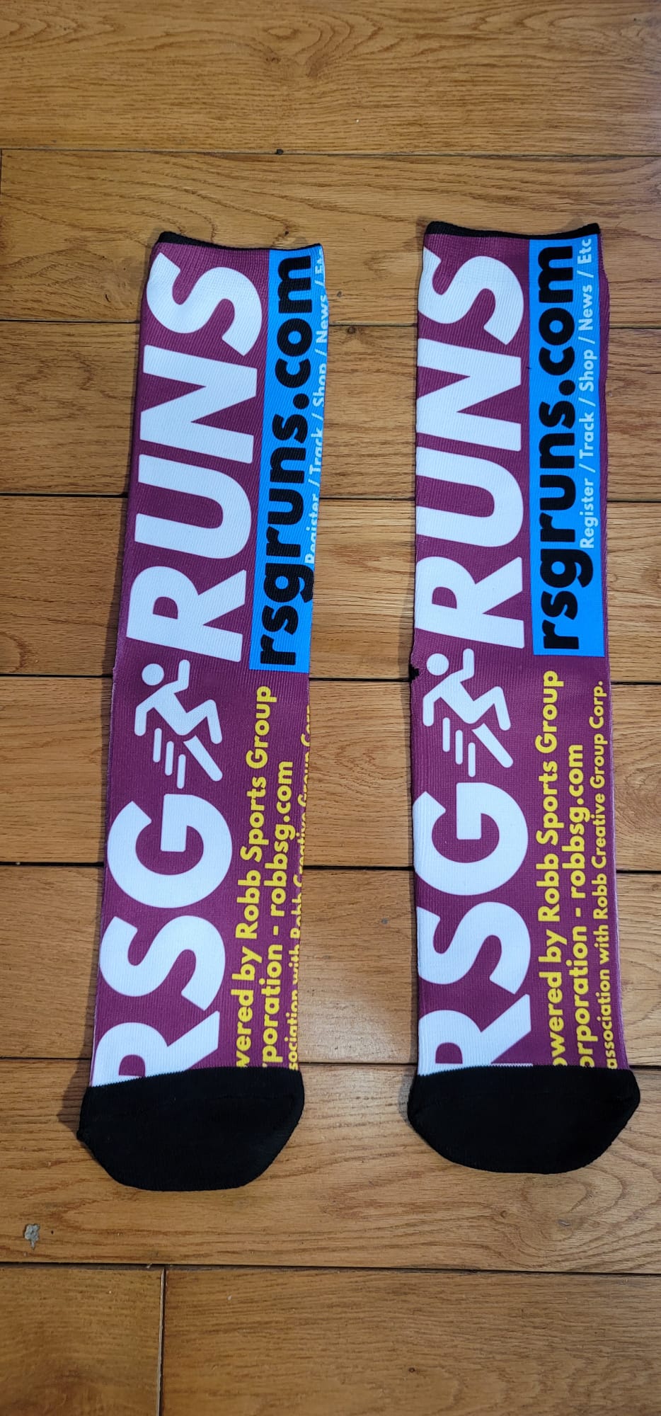 RSG Runs Team Socks (Purple)