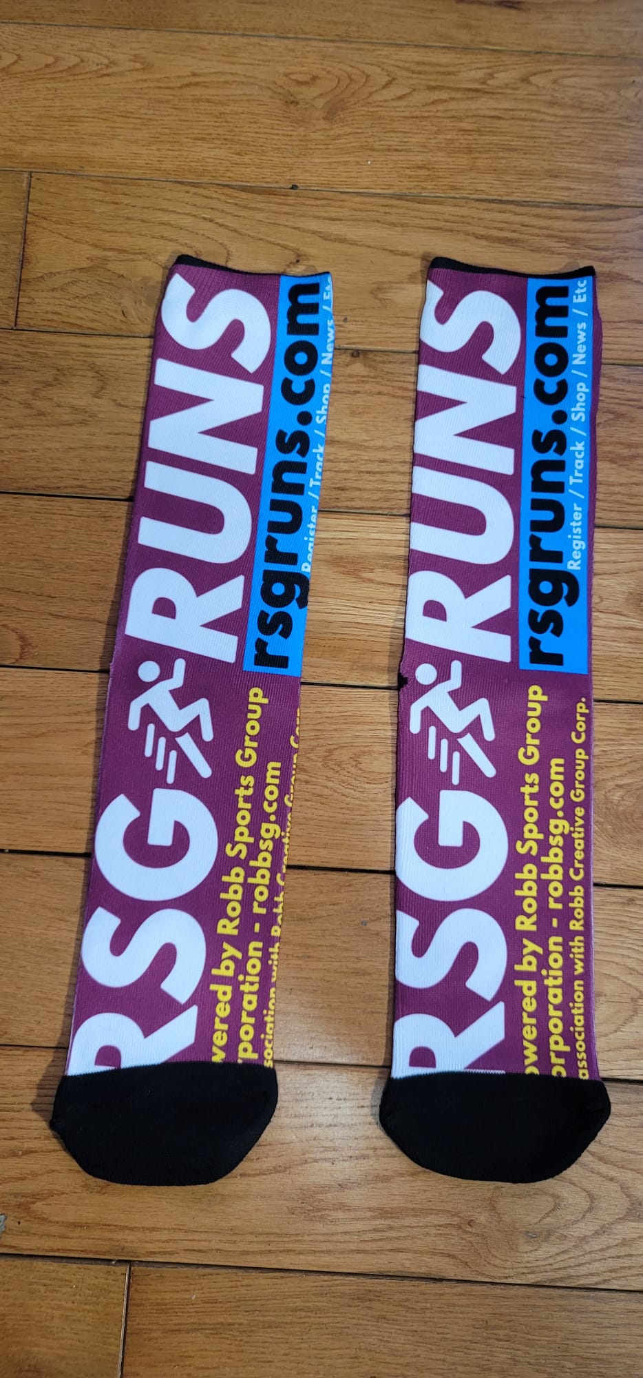 RSG Runs Team Socks (Purple)