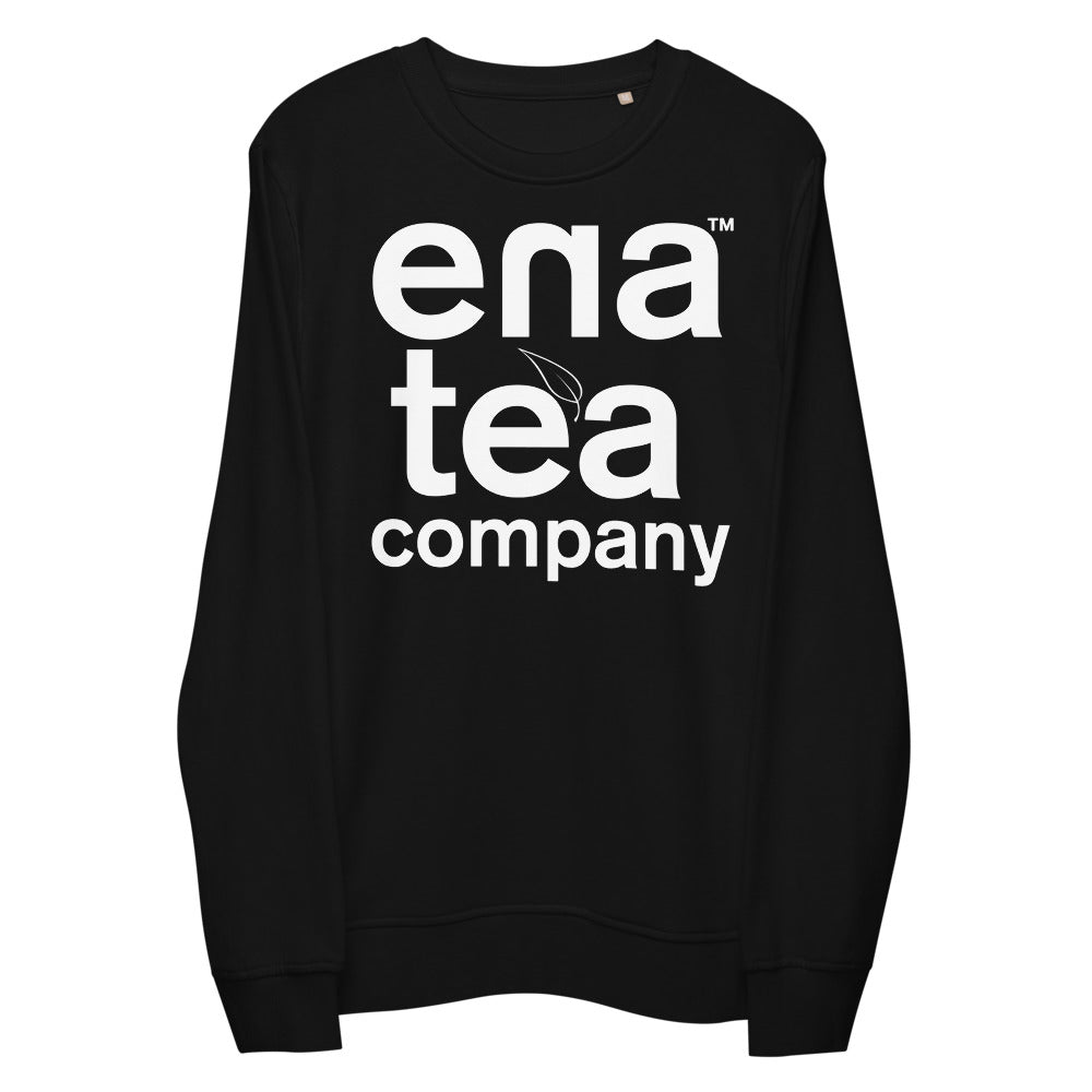 Ena Tea Company Unisex Organic Sweatshirt - Black