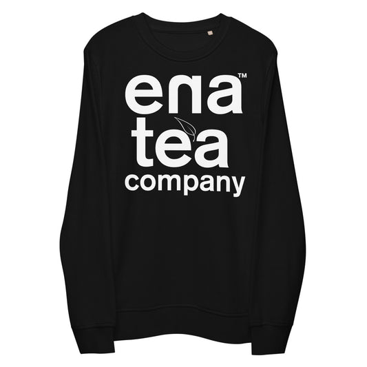 Ena Tea Company Unisex Organic Sweatshirt - Black