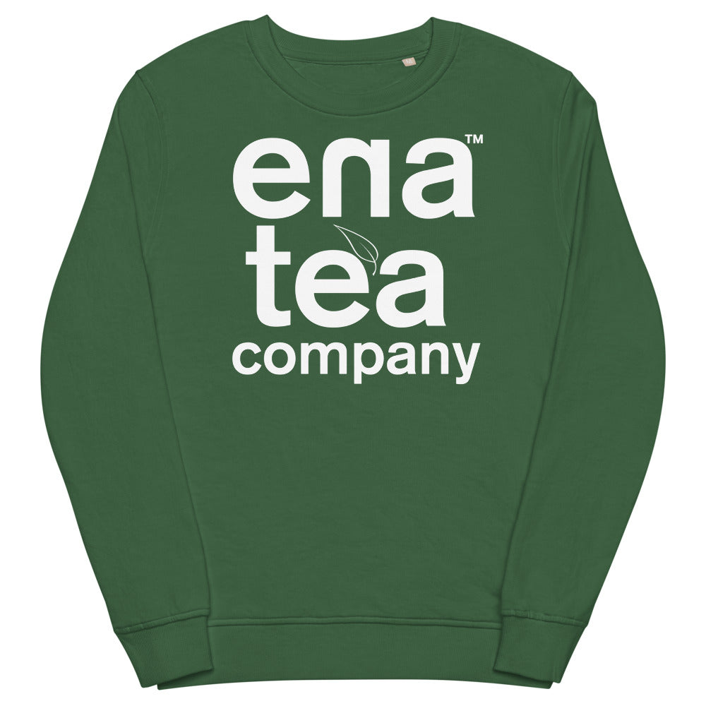Ena Tea Company Unisex Organic Sweatshirt - Green