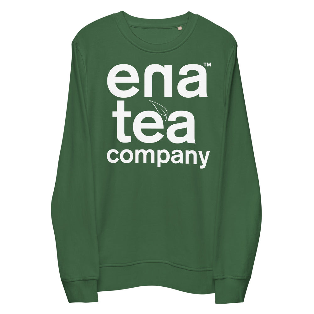 Ena Tea Company Unisex Organic Sweatshirt - Green