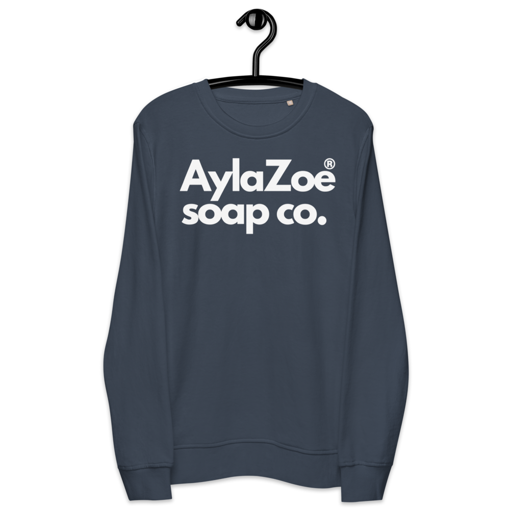 AylaZoe Unisex Organic Sweatshirt - French Navy