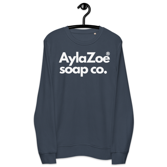 AylaZoe Unisex Organic Sweatshirt - French Navy