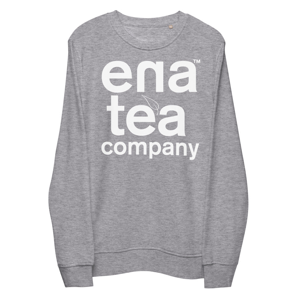 Ena Tea Company Unisex Organic Sweatshirt - Grey Melange