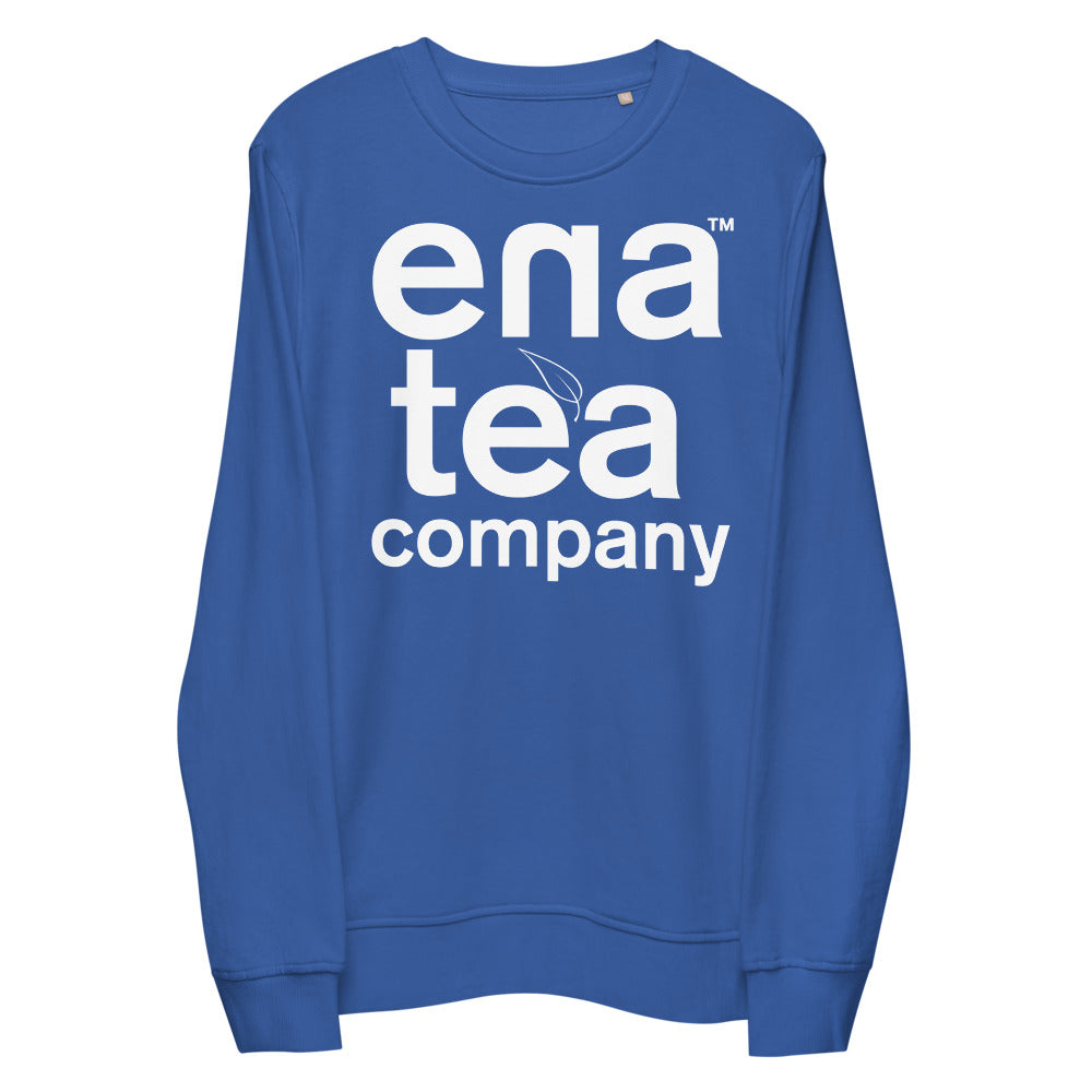 Ena Tea Company Unisex Organic Sweatshirt - Royal Blue