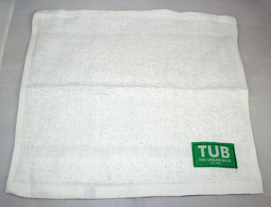 TUB Square Hand Towel (white)