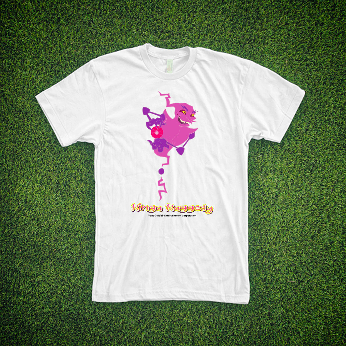 Ringa Raggedy - Energy Beast t-shirt (white)