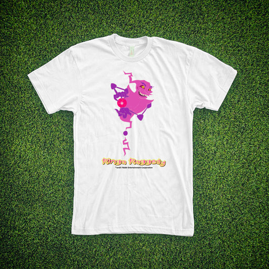 Ringa Raggedy - Energy Beast t-shirt (white)