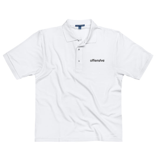 Offensive Logo Polo (White)