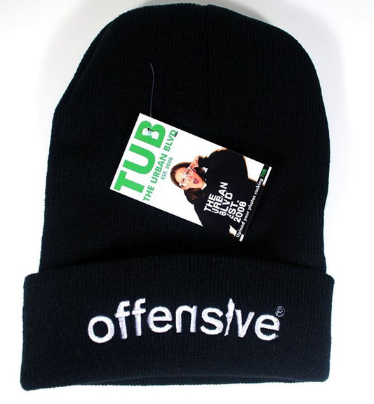 Offensive Logo Beanie (Black)