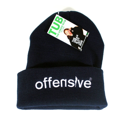 Offensive Logo Beanie (Navy)