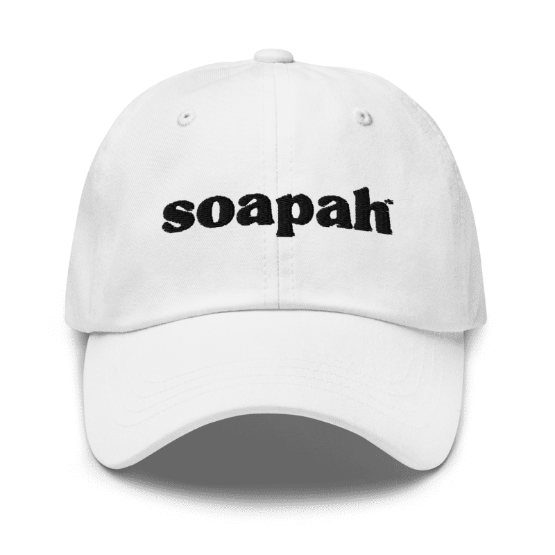 Soapah Dad Cap - White