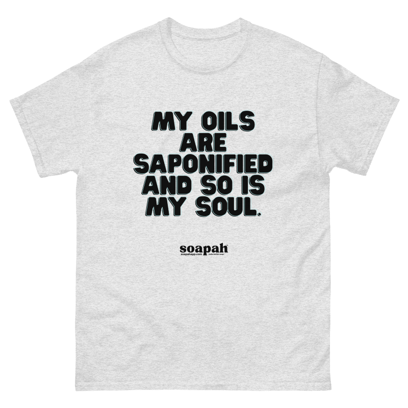 Soapah "Saponified Soul" Unisex T-Shirt - Ash