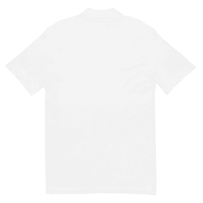 Robb Ventures Embroidered Logo Unisex Pique Polo Shirt - White