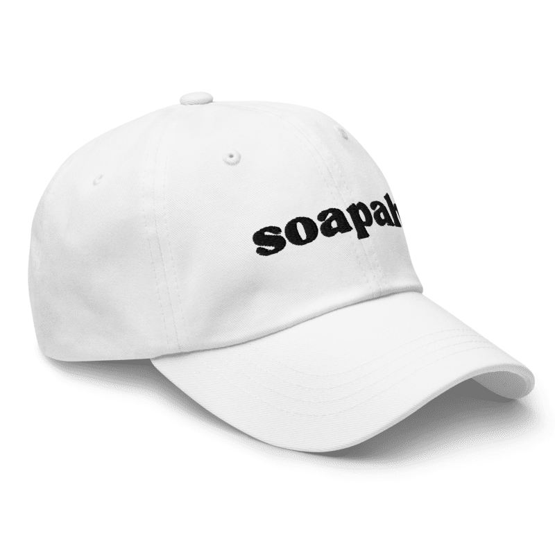 Soapah Dad Cap - White