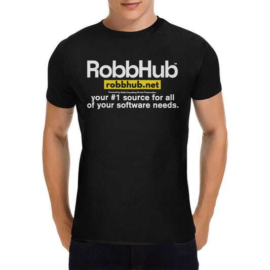 RobbHub Logo T-Shirt (Black)