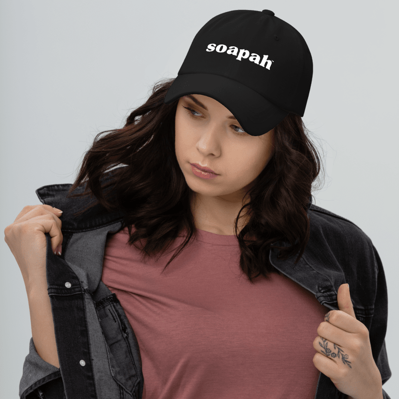 Soapah Dad Cap - Black