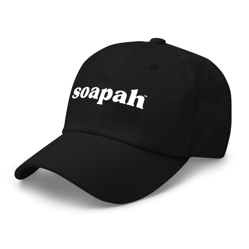 Soapah Dad Cap - Black