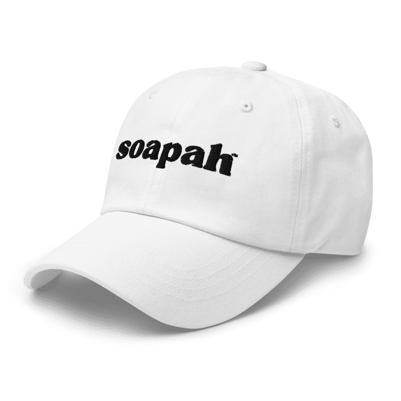 Soapah Dad Cap - White