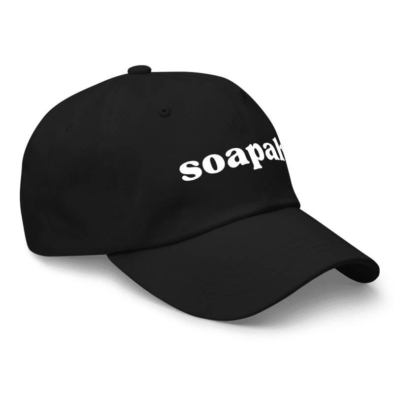 Soapah Dad Cap - Black