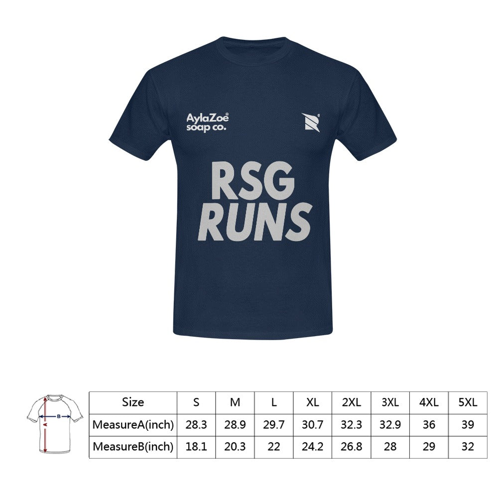 RSG Runs Team T-Shirt (Navy)