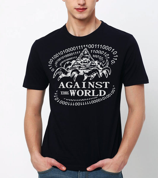 Against the World Logo T-Shirt (Black)