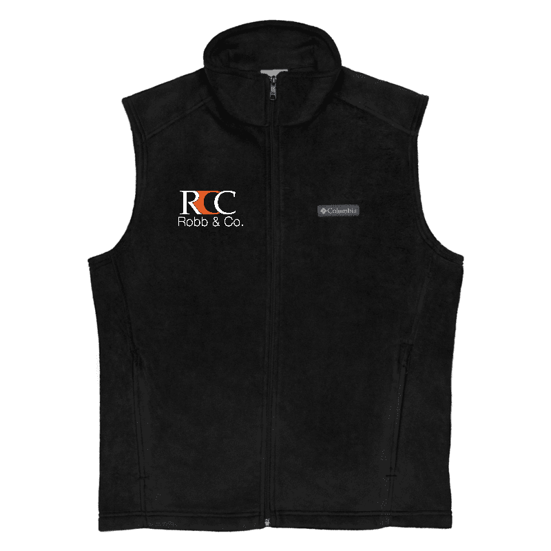 Robb & Co. Columbia Fleece Vest (Black)