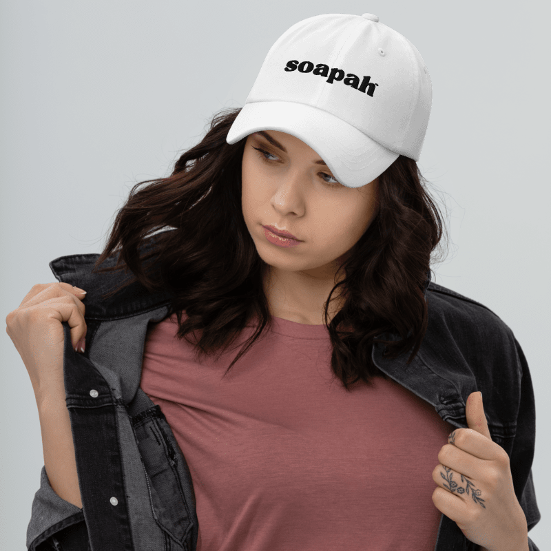 Soapah Dad Cap - White