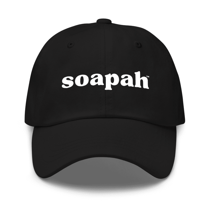 Soapah Dad Cap - Black