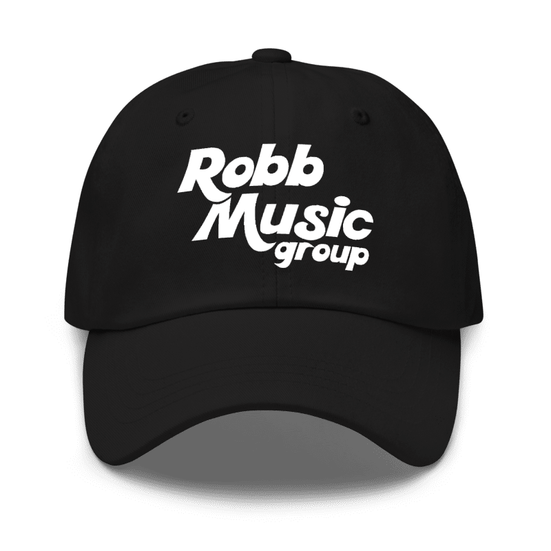 Robb Music Group Dad Cap - Black