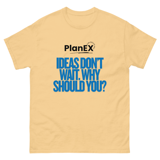 PlanEX - Don't Wait T-Shirt (Yellow Haze)
