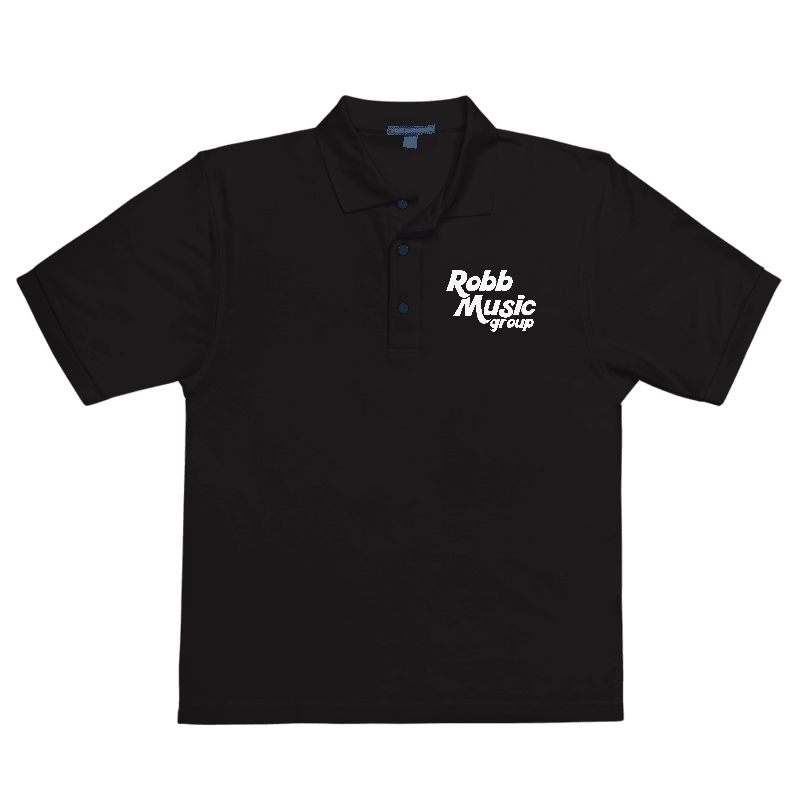 Robb Music Group Premium Polo Shirt - Black