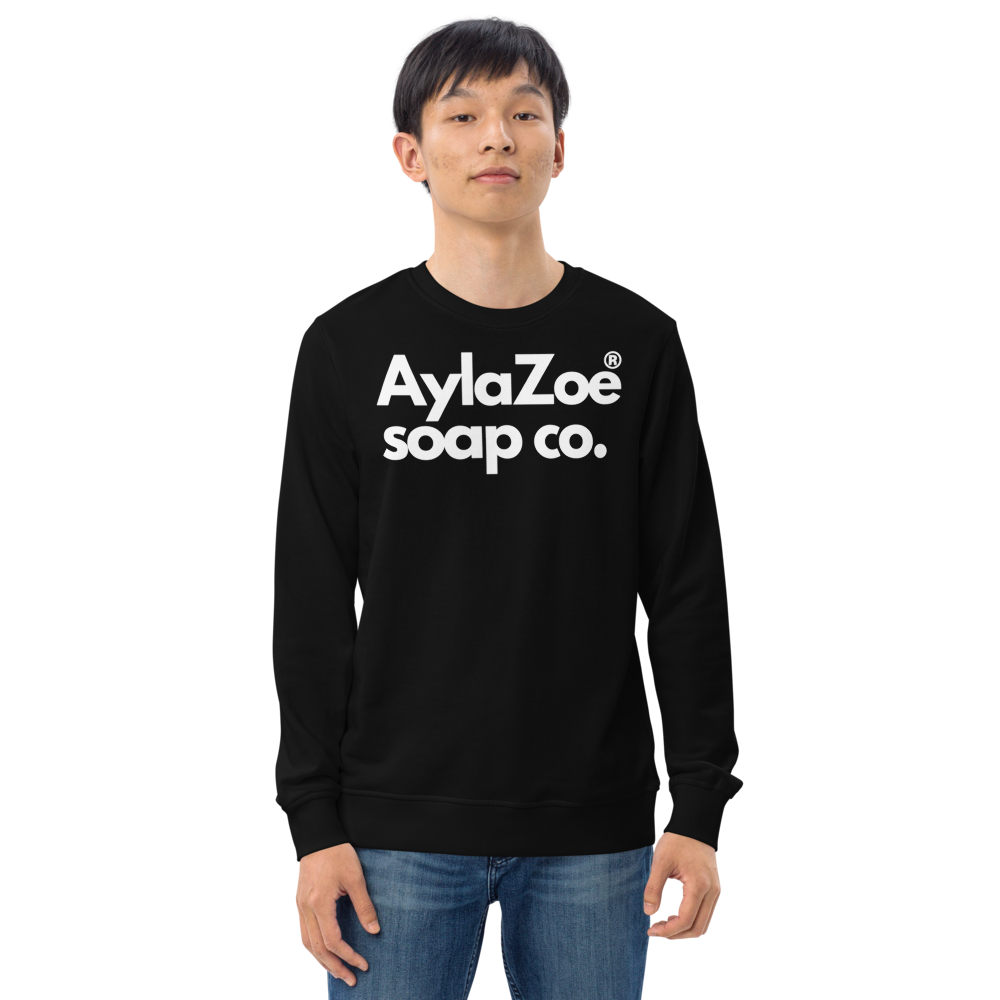 AylaZoe Unisex Organic Sweatshirt - Black